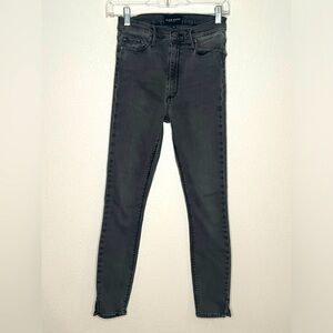 High Rise Black Orchid jeans